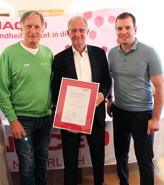 Auch Ski-Legende Franz Klammer und Paralympics-Athlet Markus Salcher gratulieren zum 20-jährigen Jubiläum