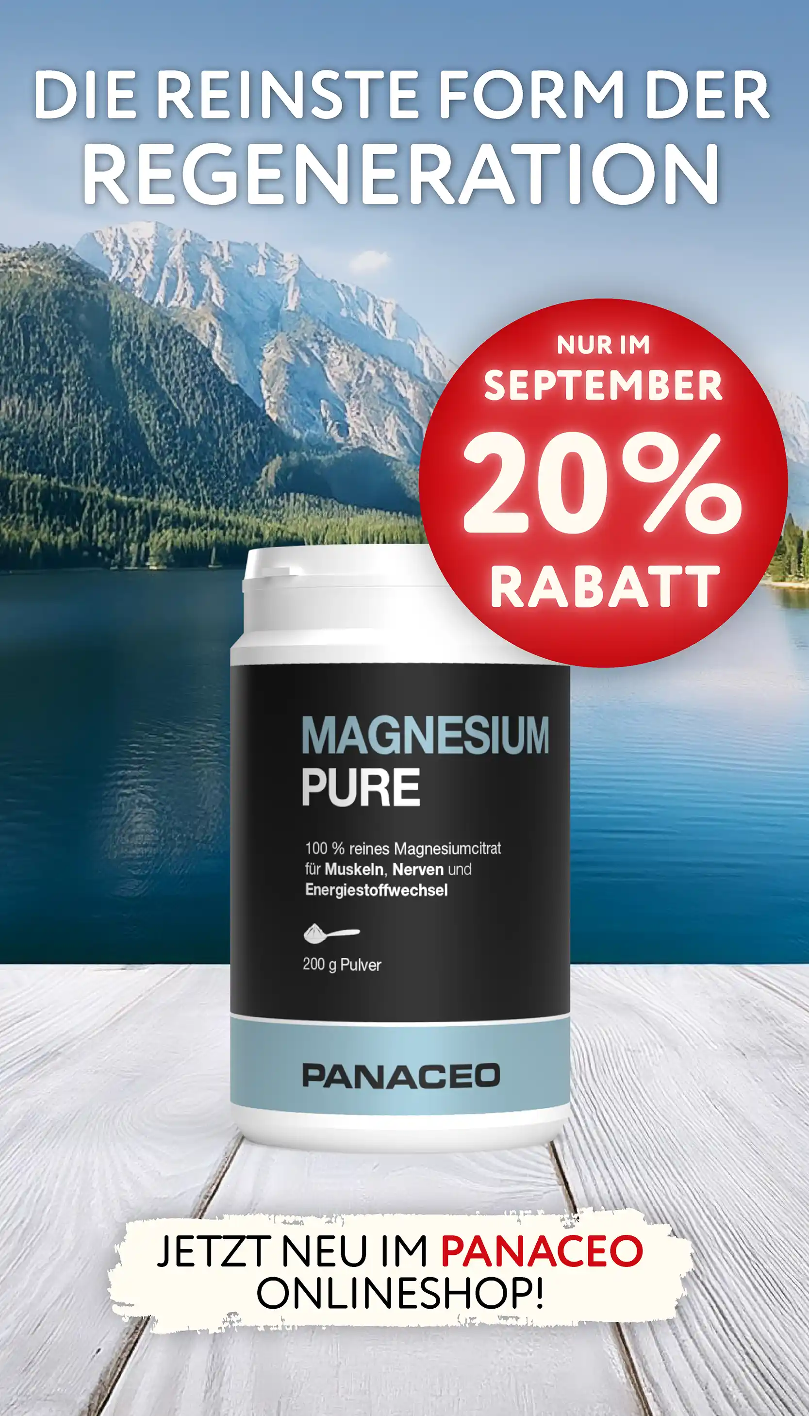 MAGNESIUM PURE -> 20 % Rabatt im September