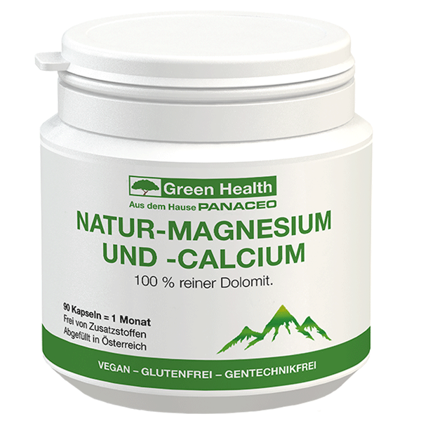 Green Health NATURAL MAGNESIUM AND CALCIUM 90 caps