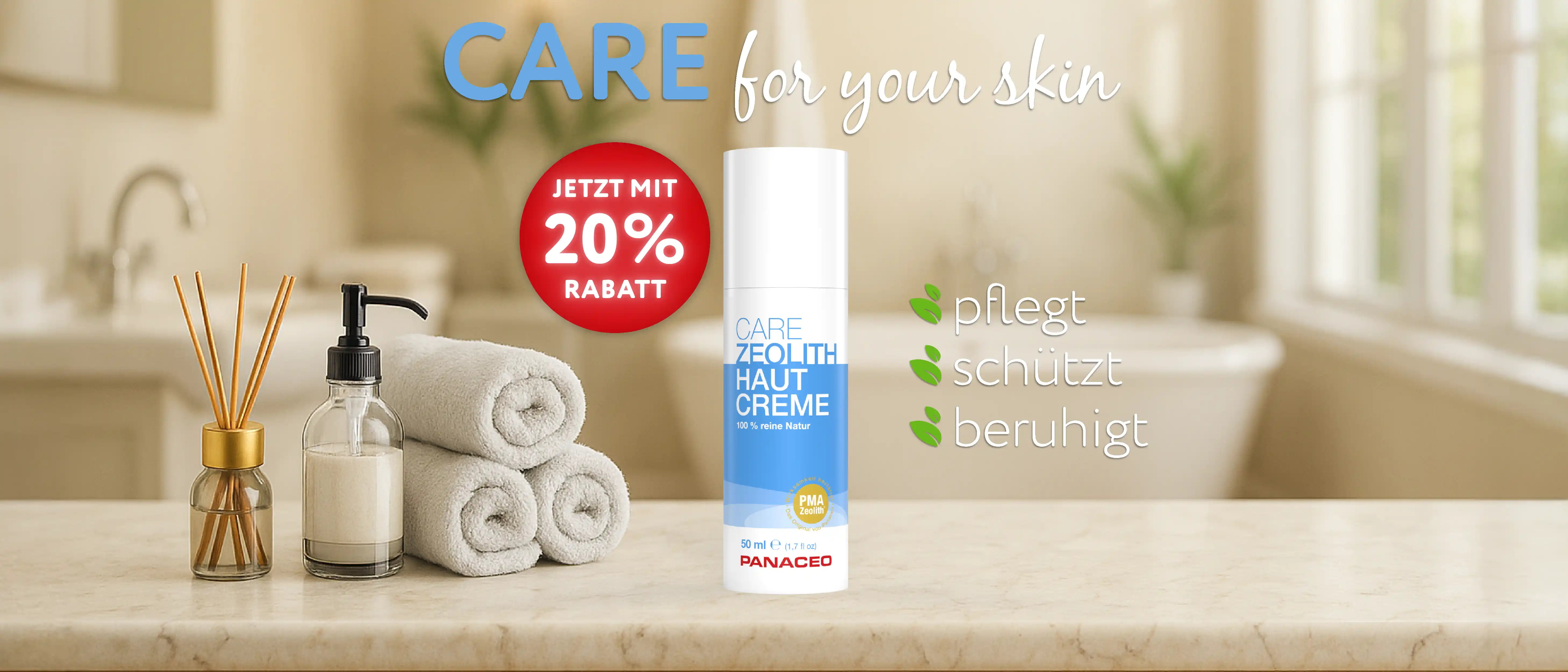 CARE Zeolith-Hautcreme