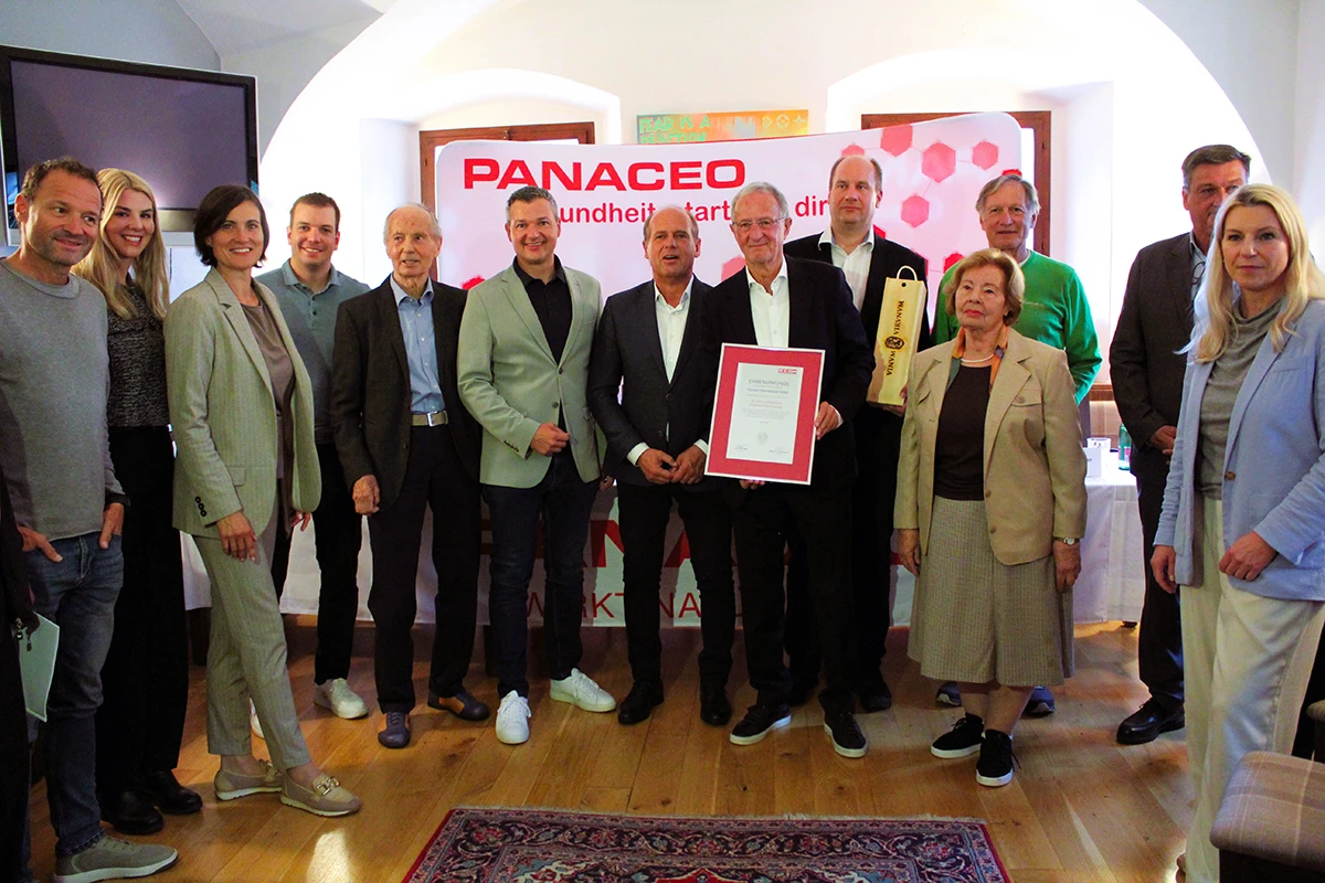 Weltspitzen-Sportler und namhafte Politiker gratulierten PANACEO für ihren Einsatz zur Gesundheit der Menschen